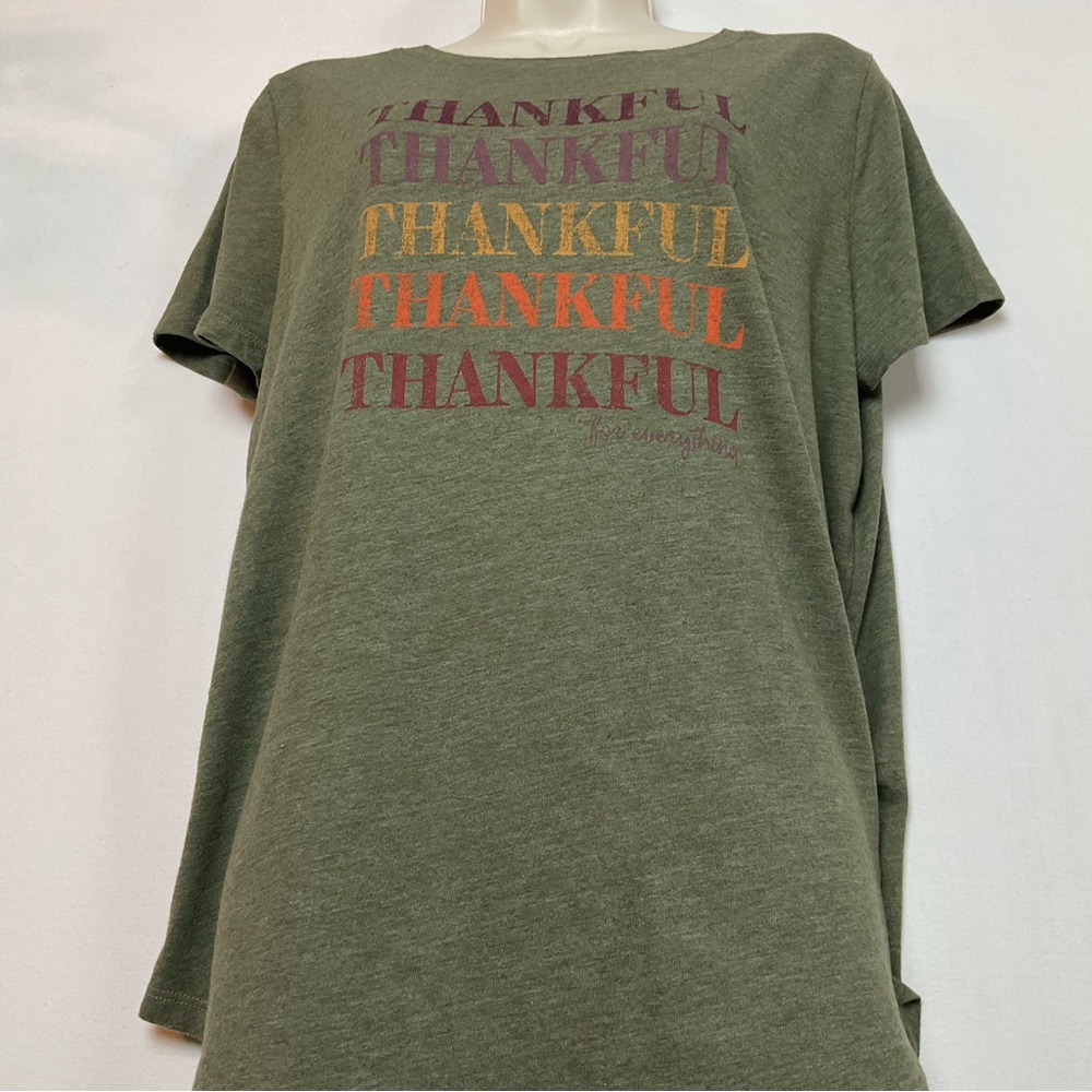 🙏🏼Give Thanks Olive Green Tee  - 📦Discounted Shipping - Bundle & Save $